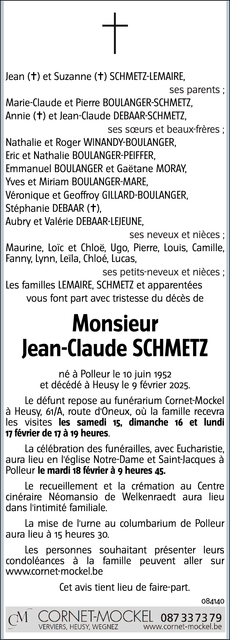 Jean-Claude SCHMETZ