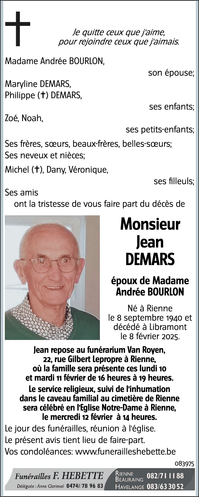 Jean DEMARS