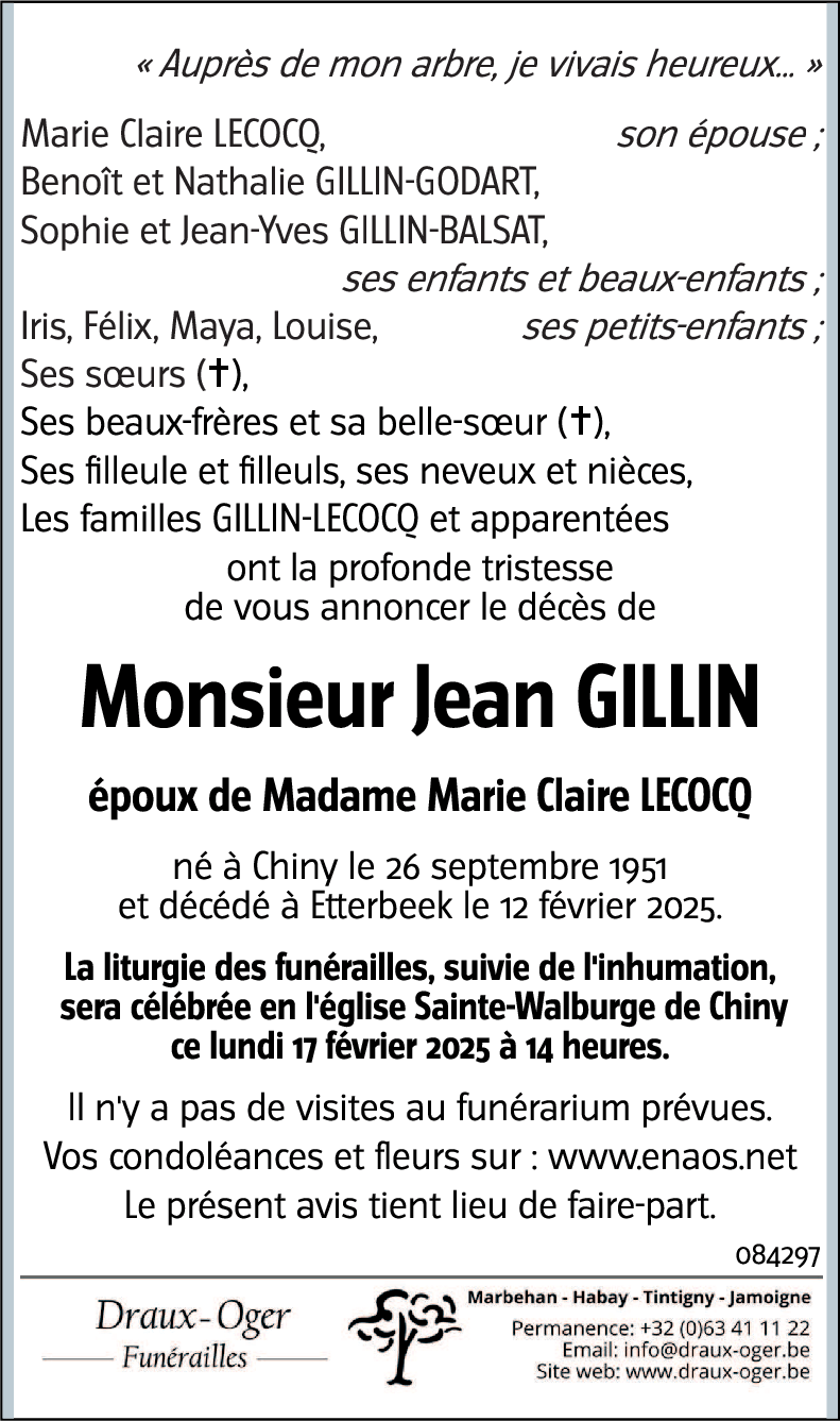 Jean GILLIN