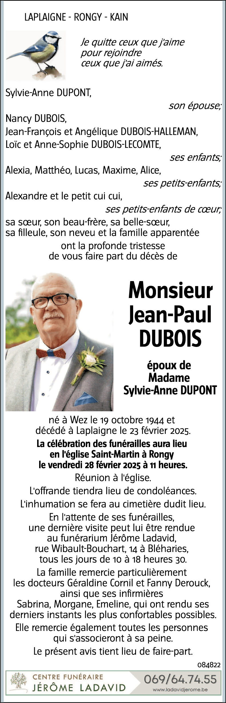 Jean-Paul DUBOIS