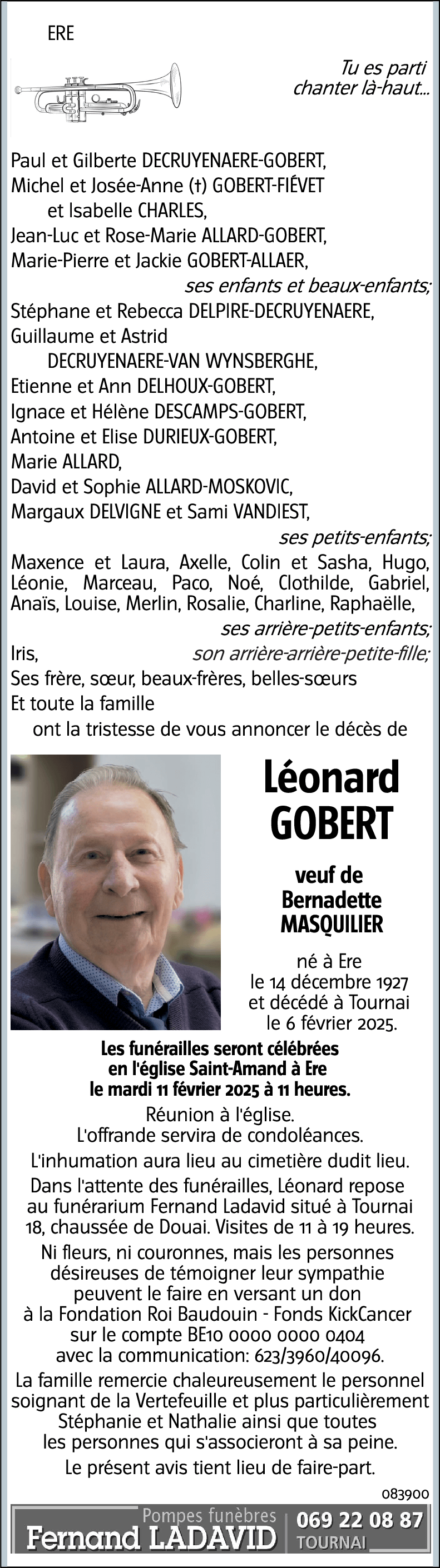Léonard GOBERT