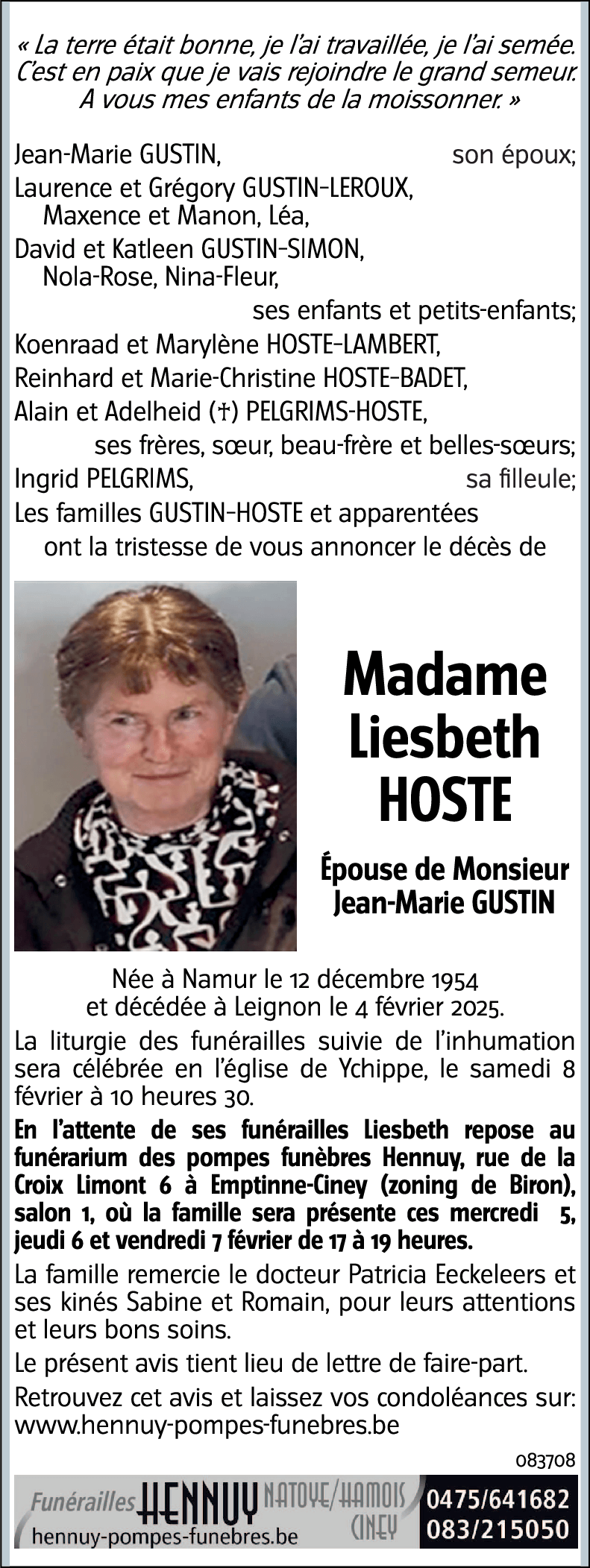 Liesbeth HOSTE
