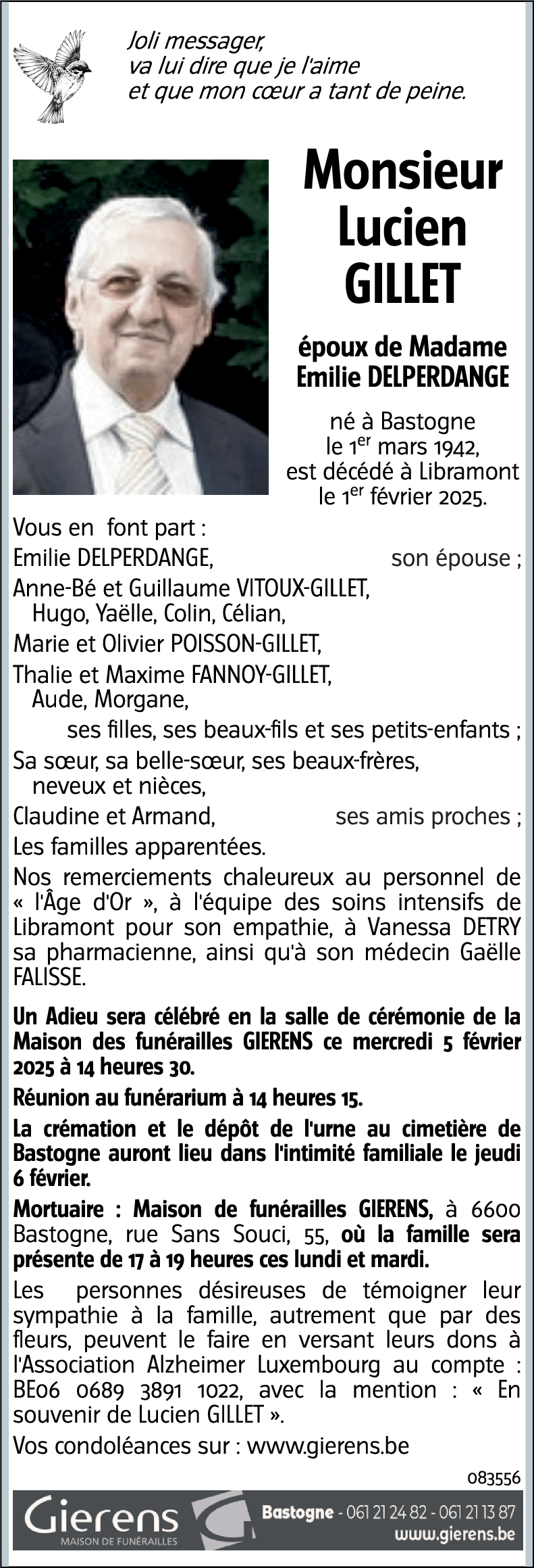 Lucien GILLET
