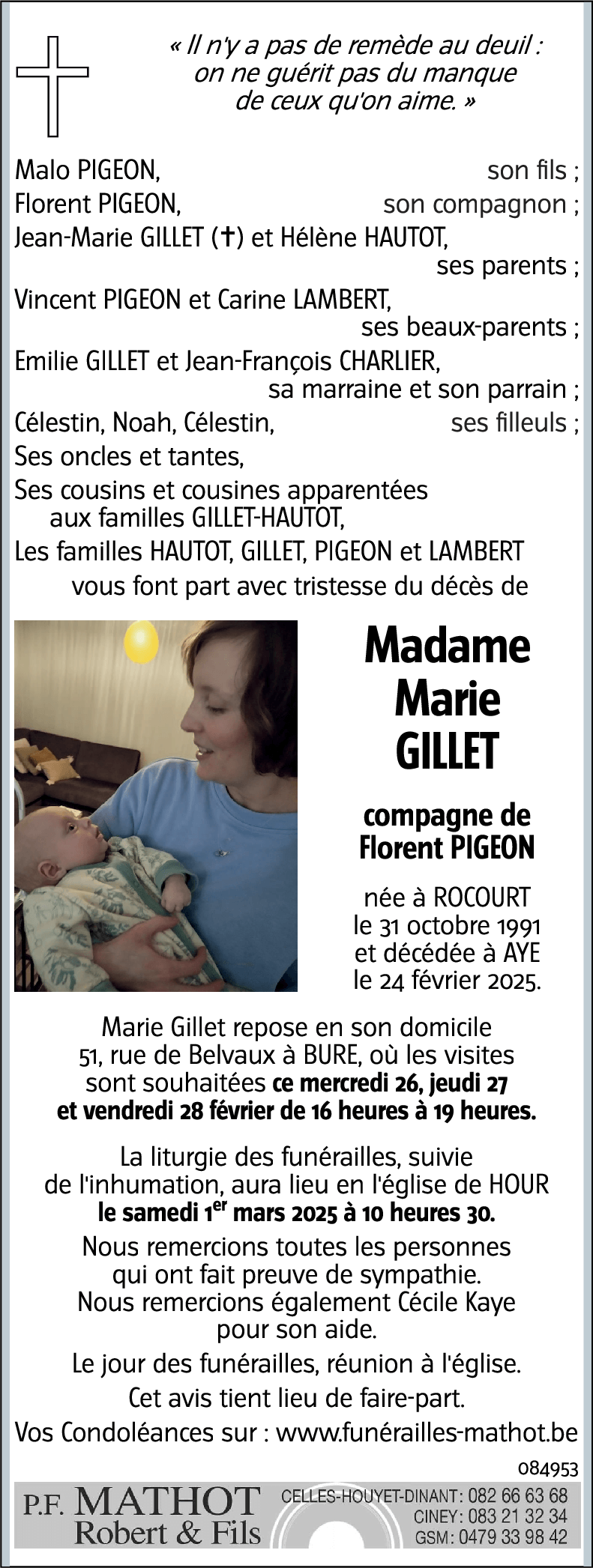 Marie GILLET