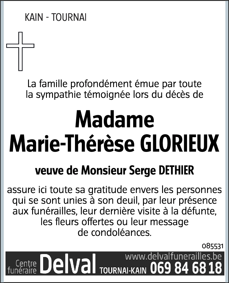 Marie-Thérèse GLORIEUX