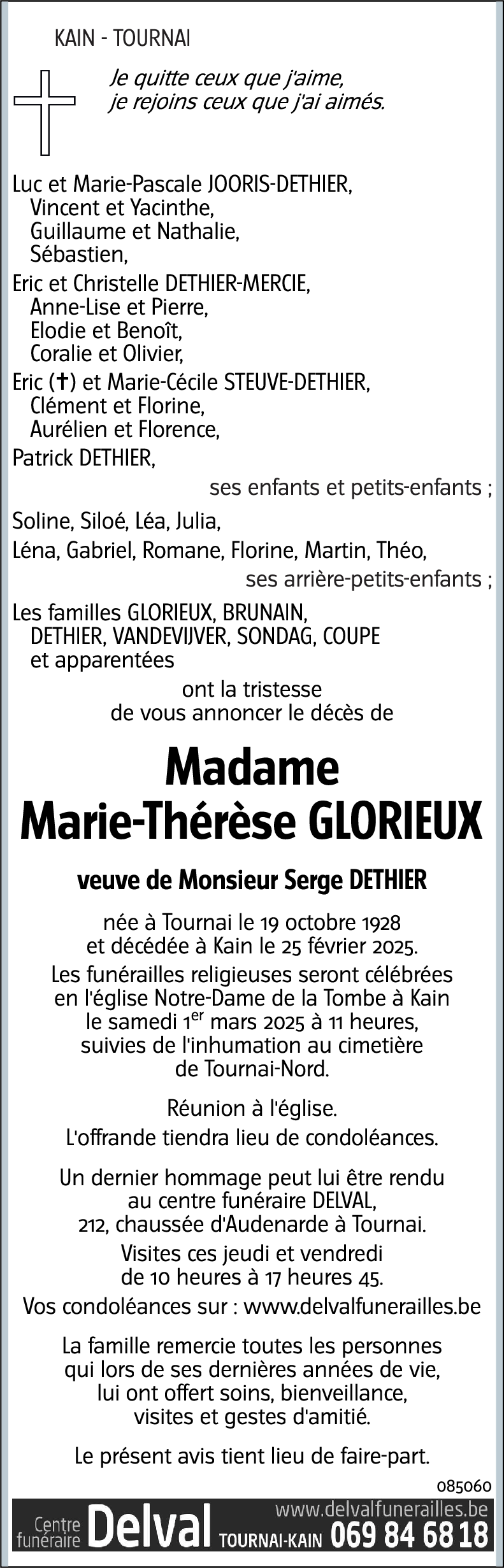 Marie-Thérèse GLORIEUX