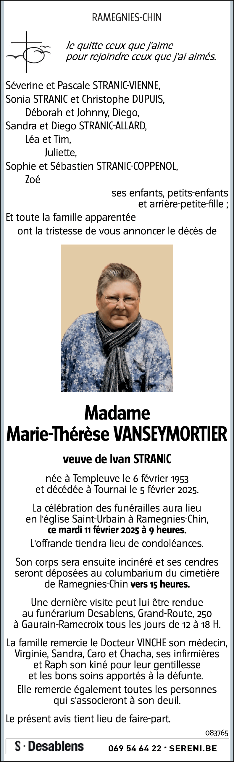 Marie-Thérèse Vanseymortier