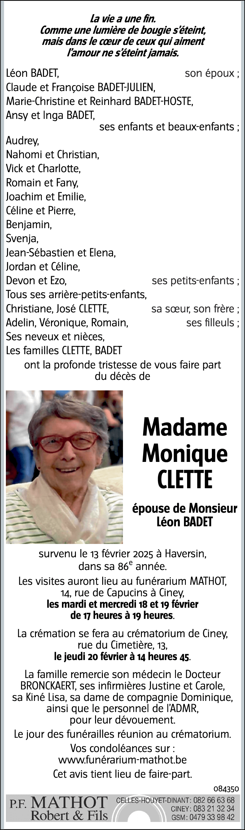 Monique CLETTE