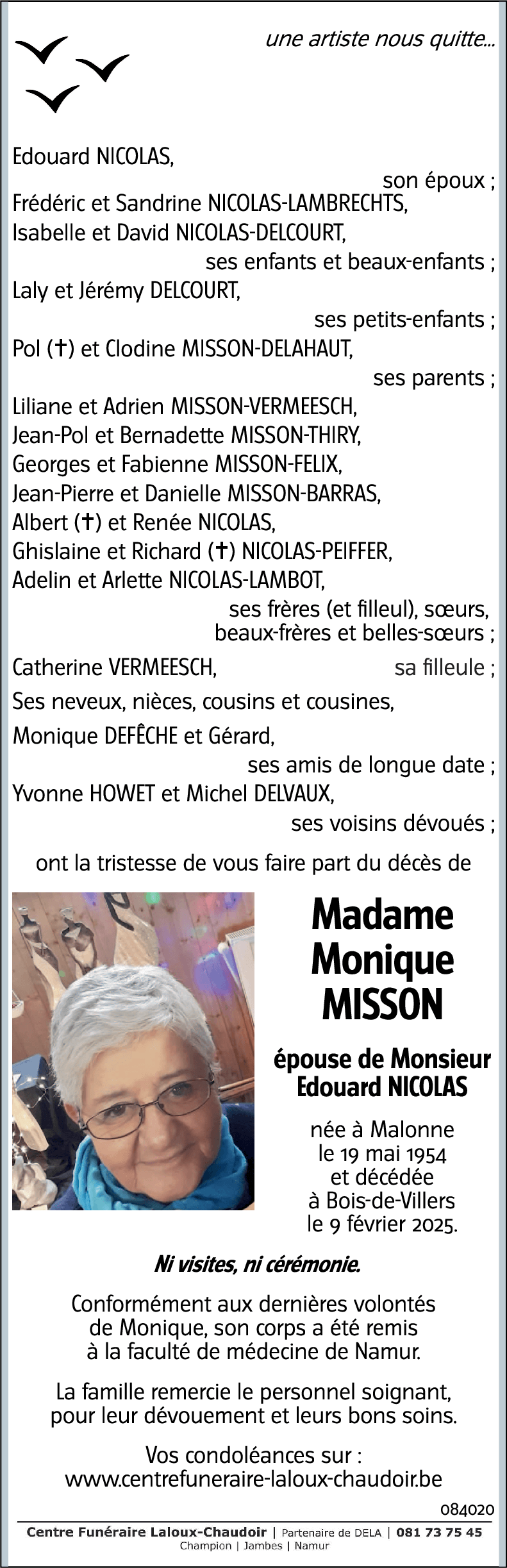 Monique MISSON