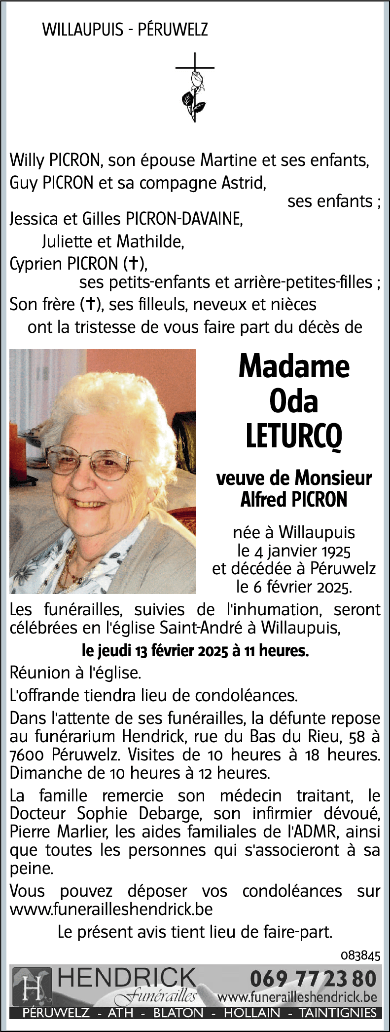 Oda LETURCQ