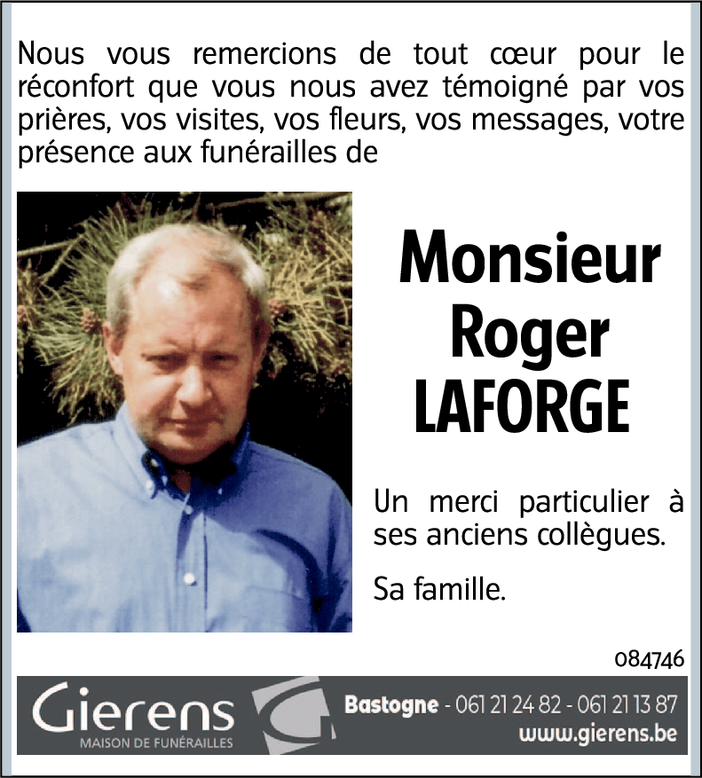 Roger LAFORGE