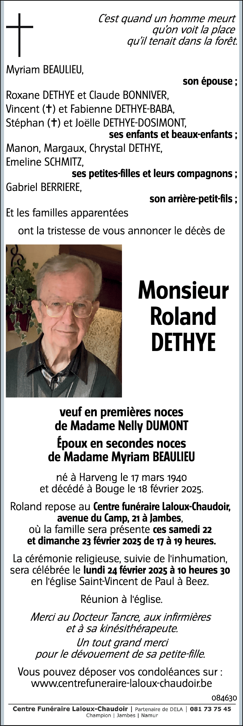 Roland DETHYE
