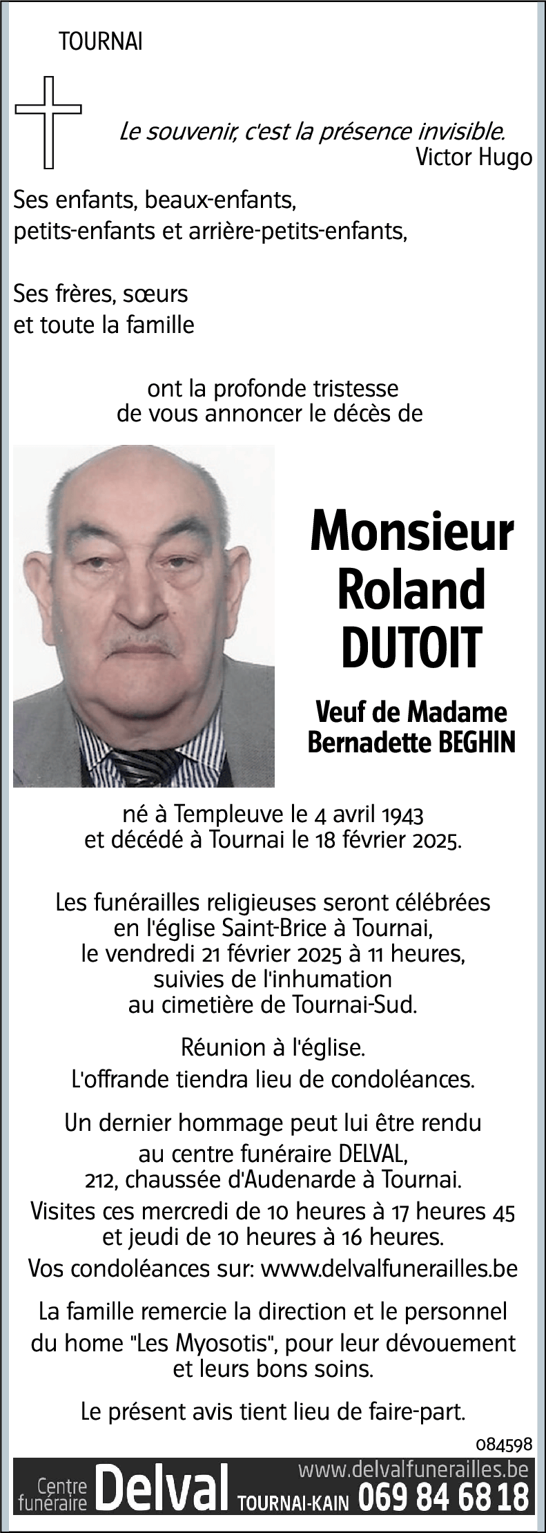 Roland DUTOIT