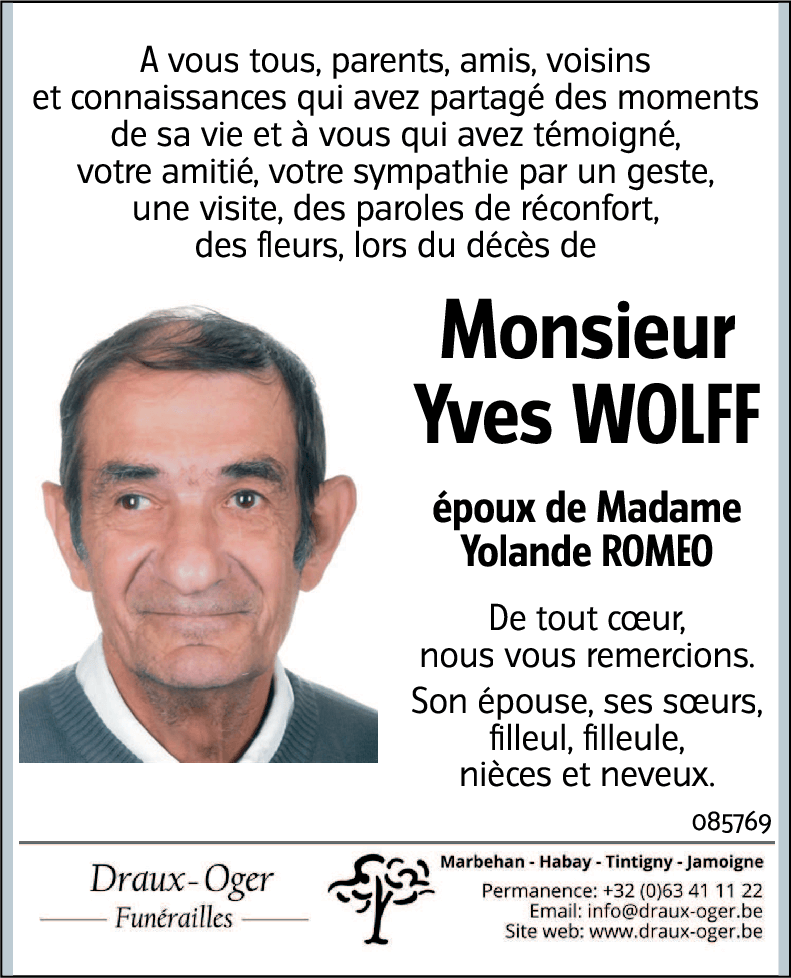 Yves WOLFF