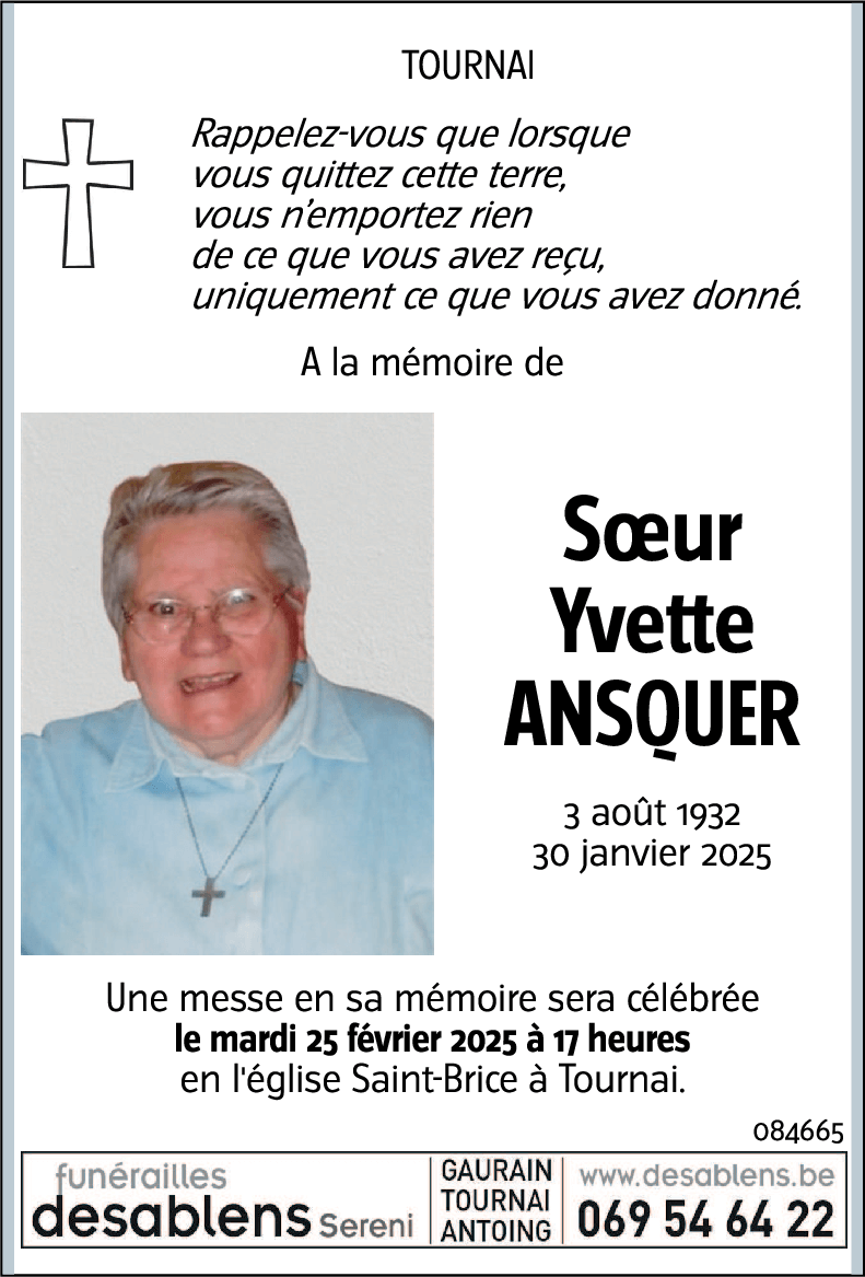 Yvette ANSQUER