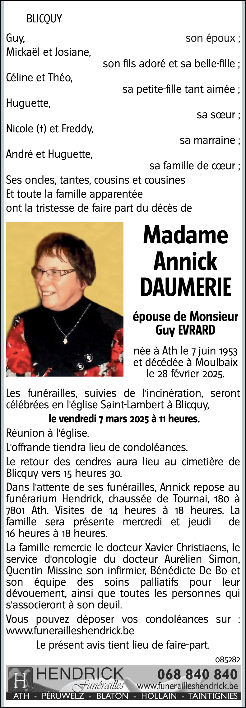 Annick DAUMERIE