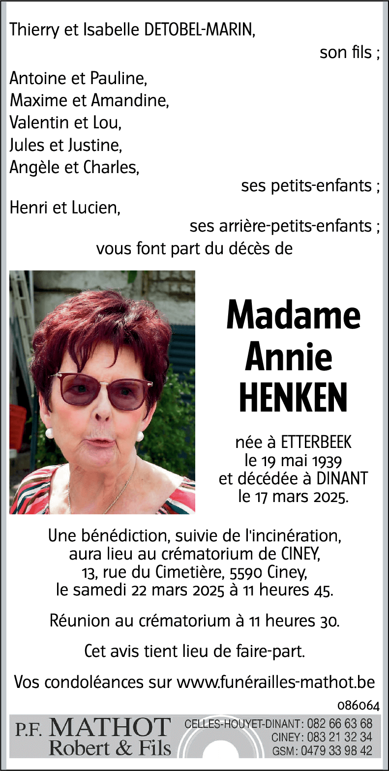 Annie HENKEN