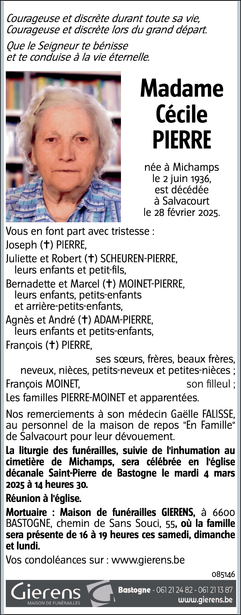 Cécile PIERRE
