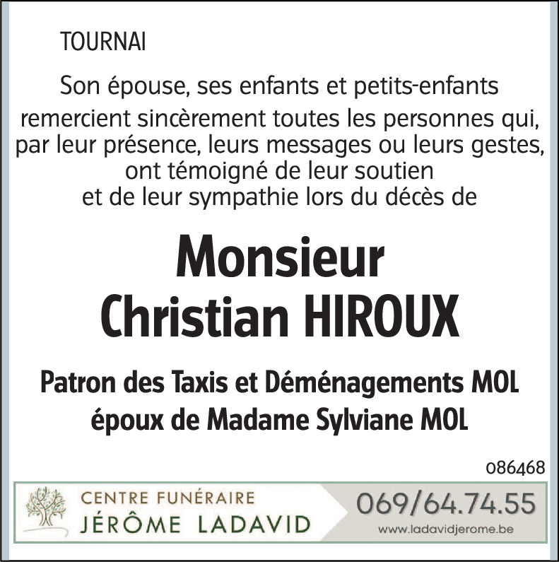 Christian HIROUX