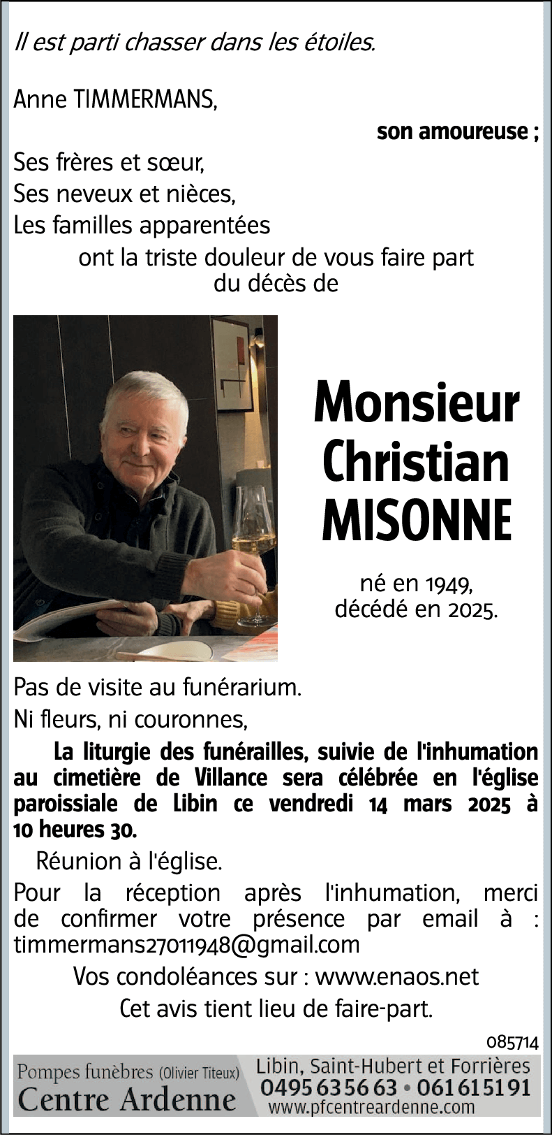 Christian MISONNE