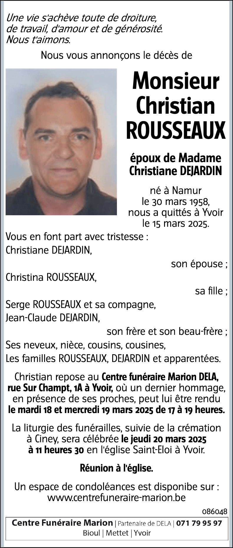 Christian ROUSSEAUX