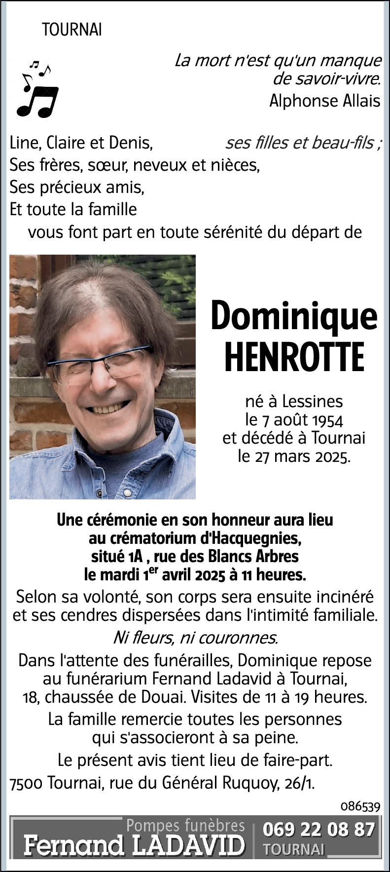Dominique HENROTTE