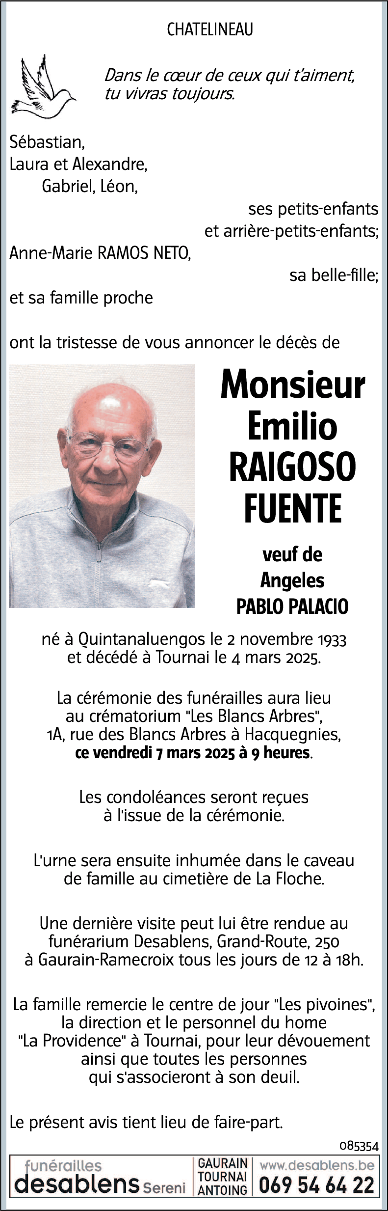 Emilio RAIGOSO FUENTE