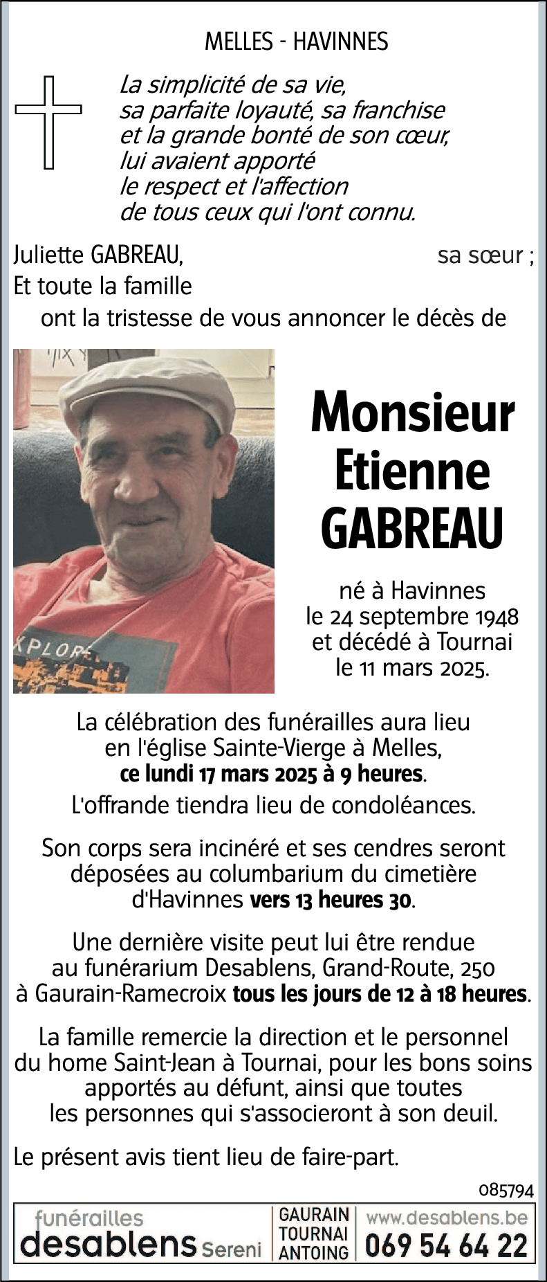 Etienne GABREAU