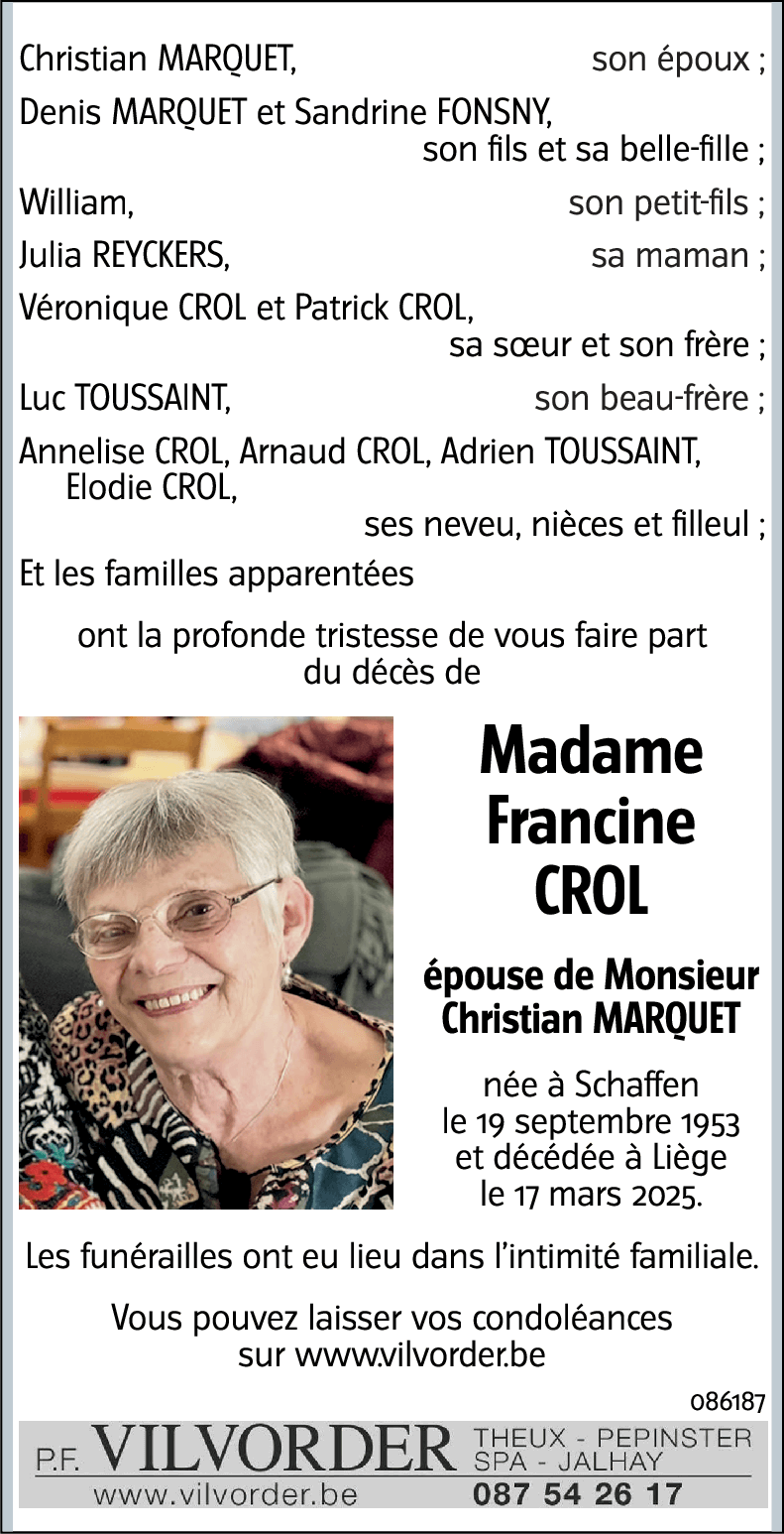 Francine CROL