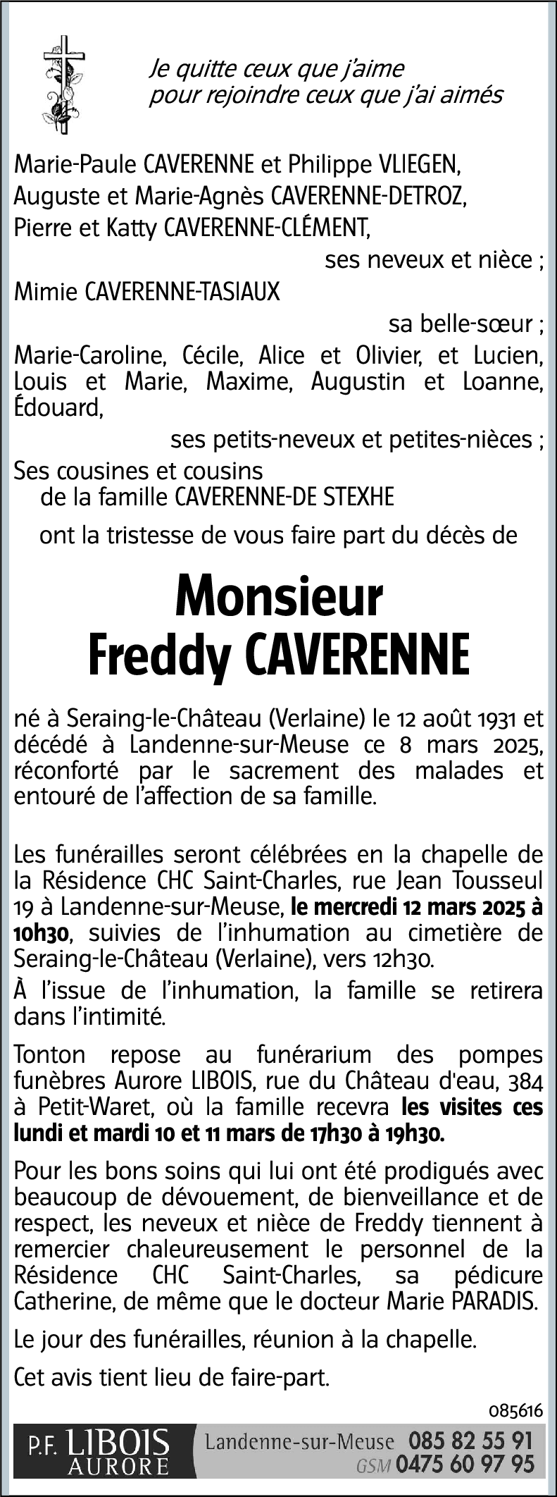 Freddy Caverenne