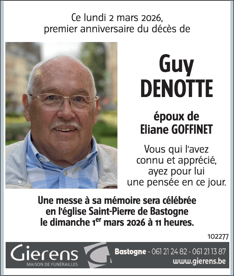 Guy DENOTTE