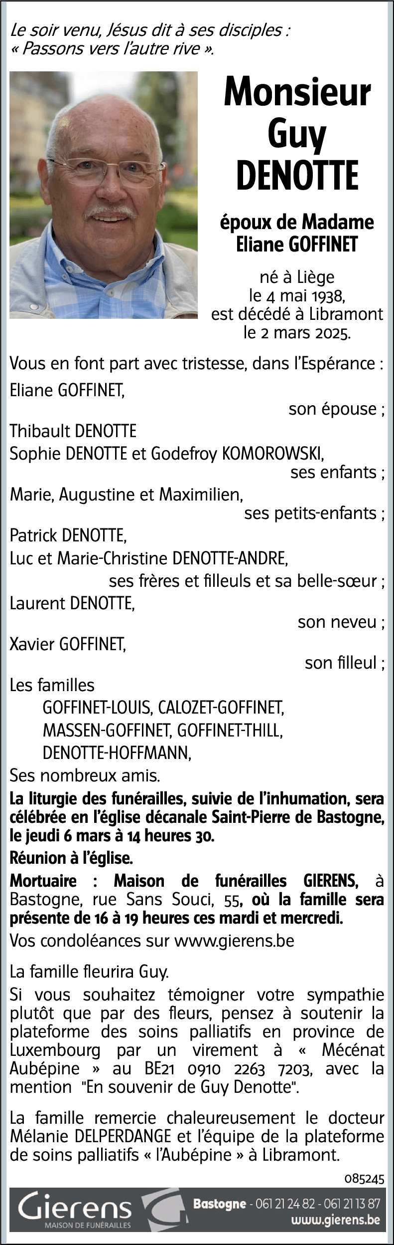 Guy DENOTTE
