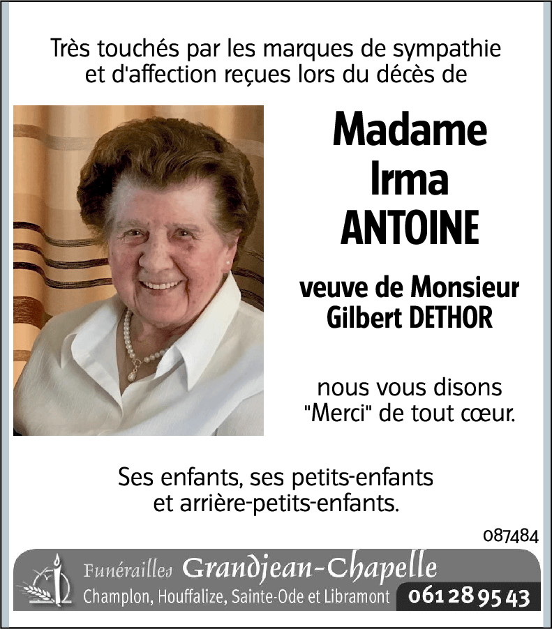 Irma ANTOINE