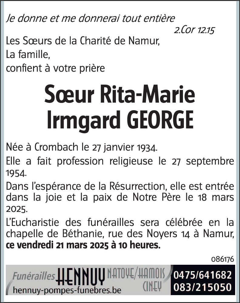 Irmgard GEORGE