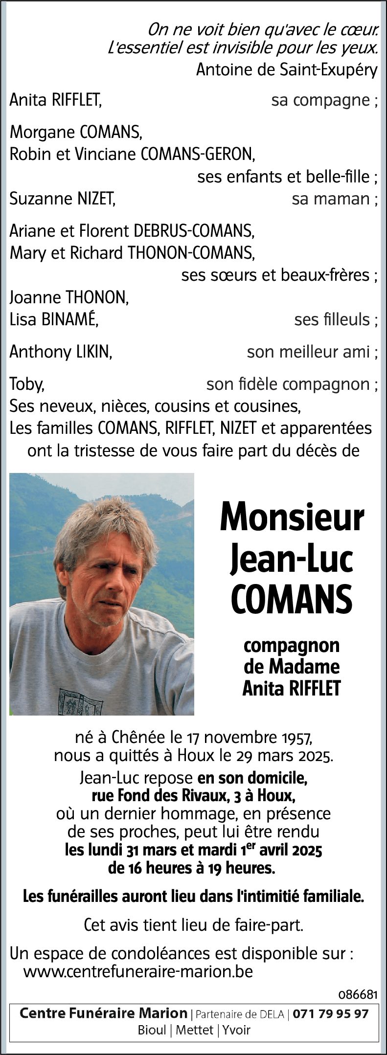 Jean-Luc COMANS