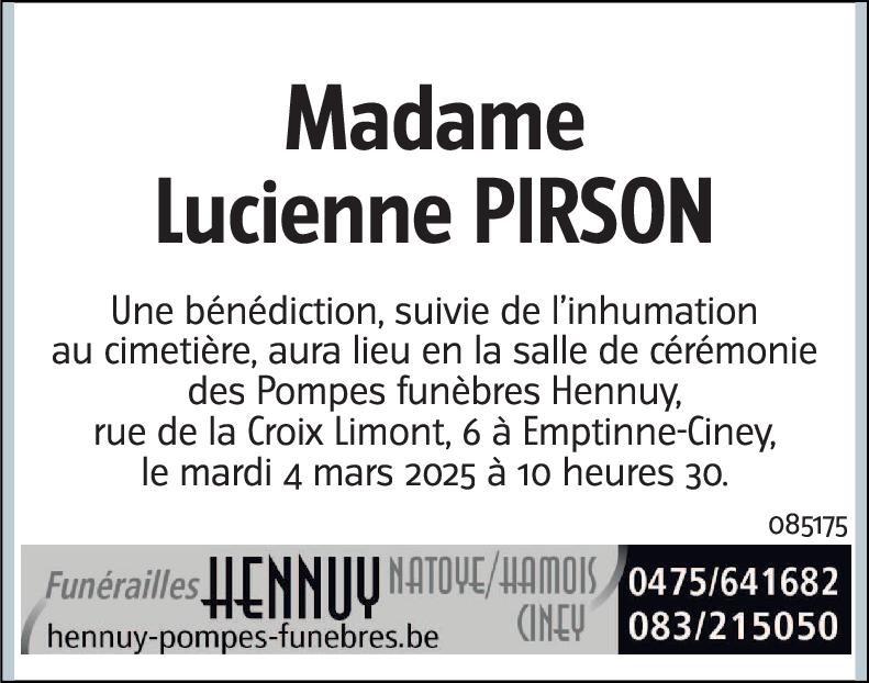 Lucienne PIRSON