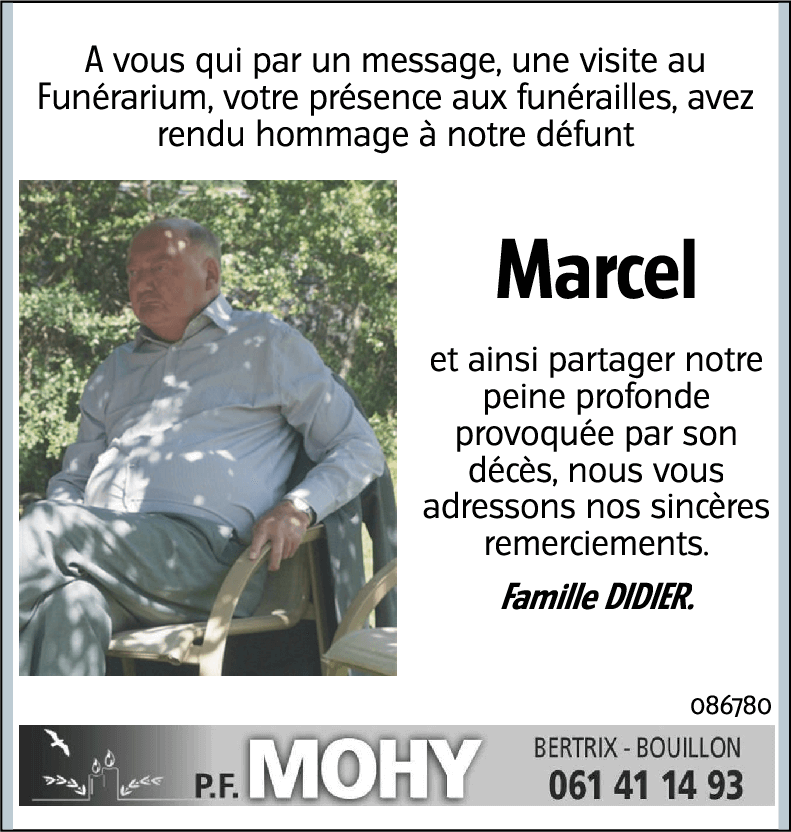 Marcel DIDIER