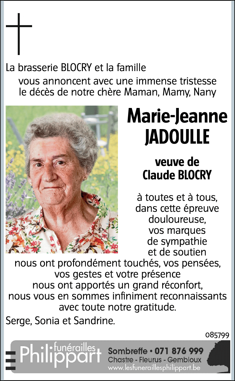 Marie-Jeanne JADOULLE