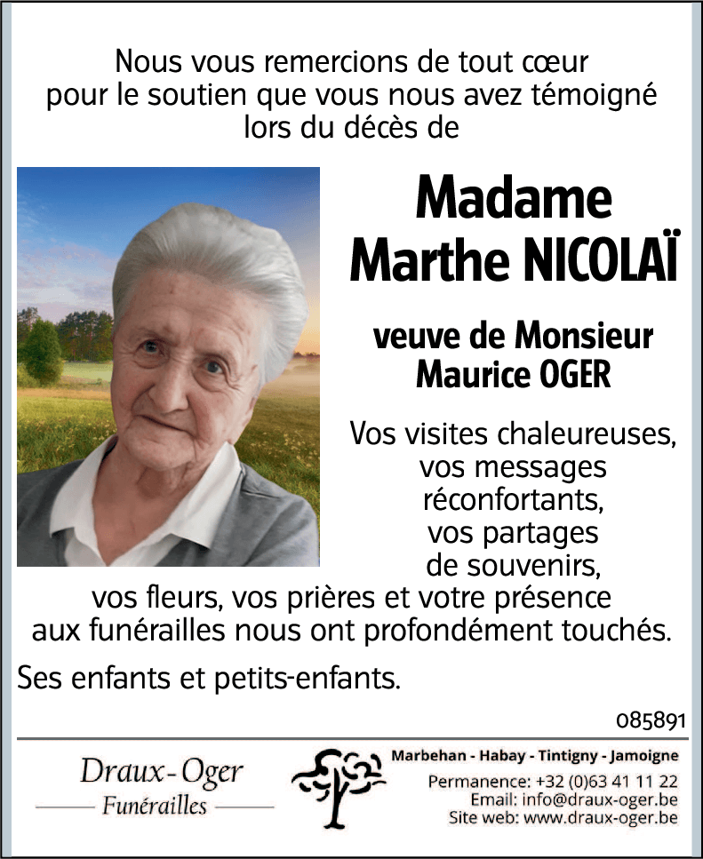 Marthe NICOLAÏ
