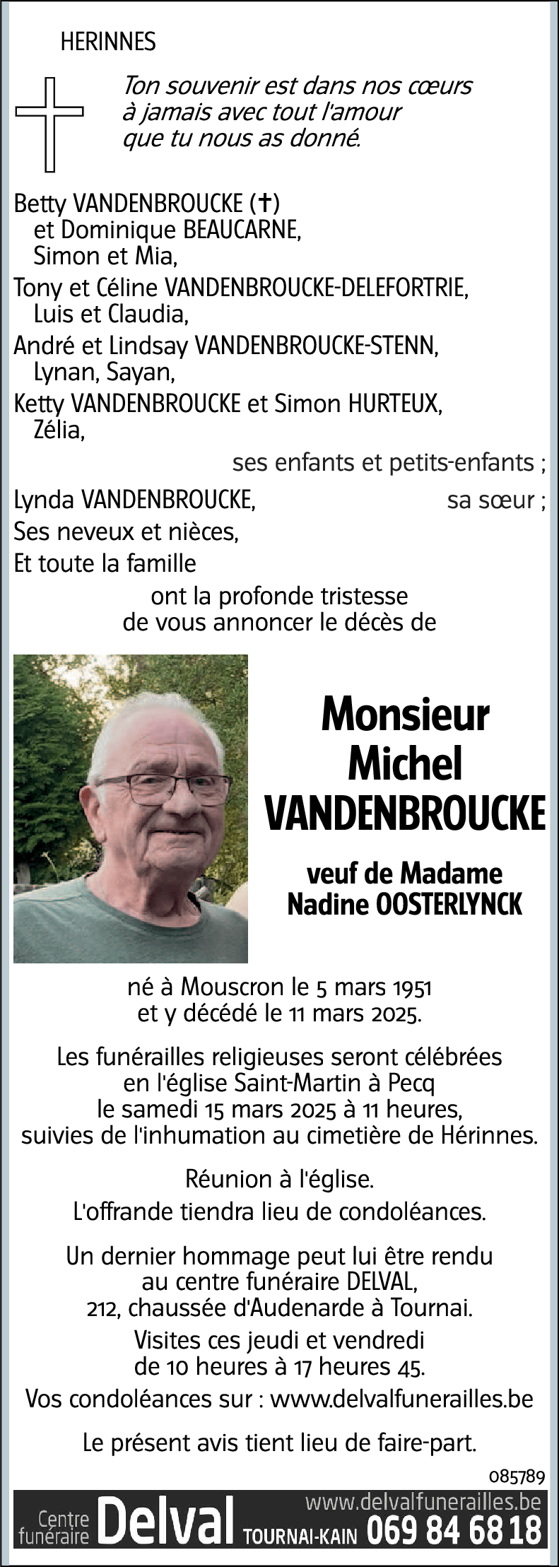 Michel VANDENBROUCKE