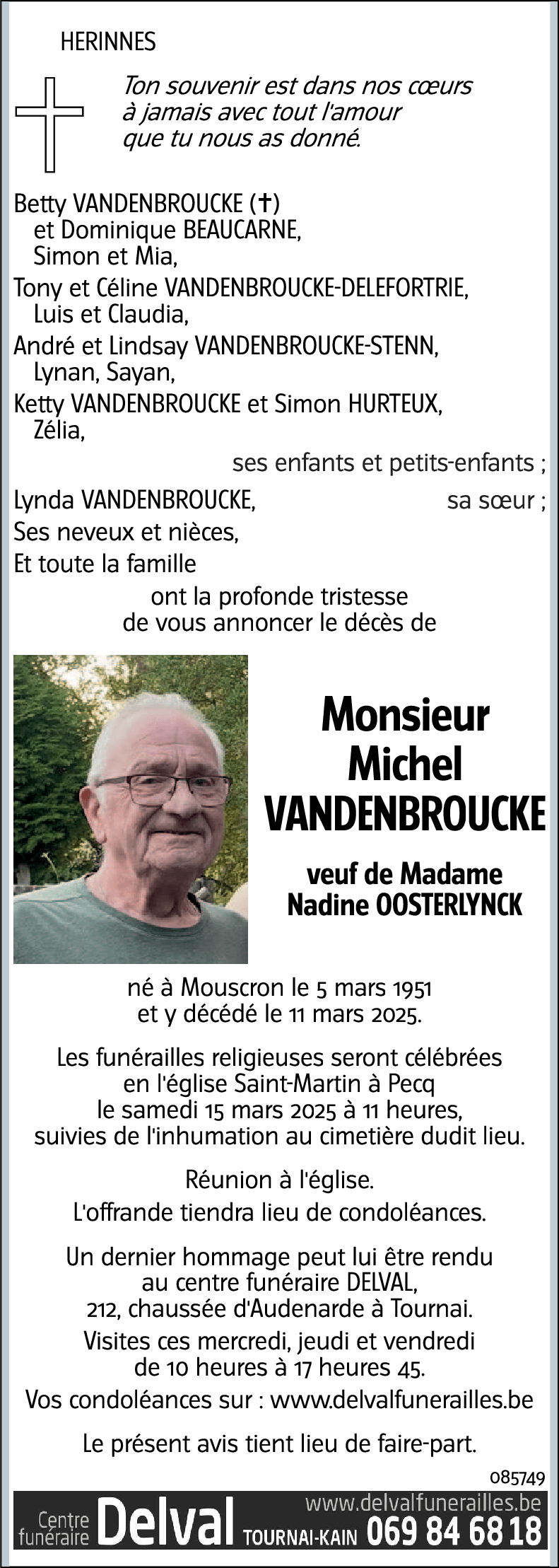 Michel VANDENBROUCKE