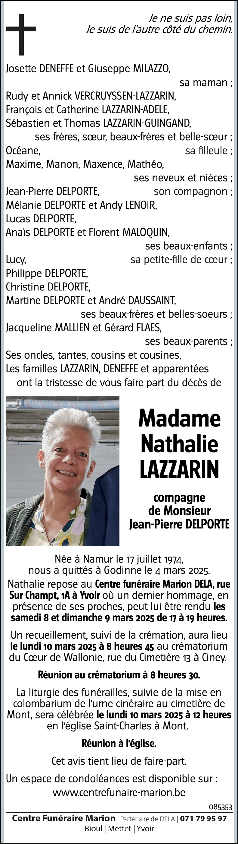 Nathalie LAZZARIN