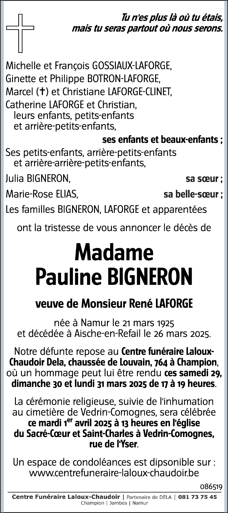 Pauline BIGNERON
