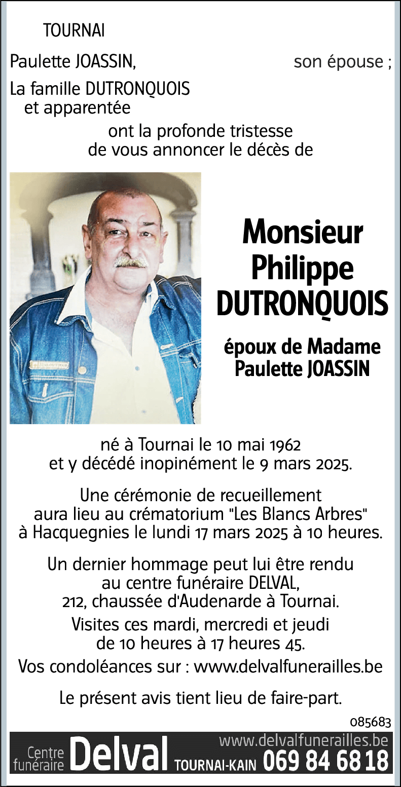 Philippe DUTRONQUOIS