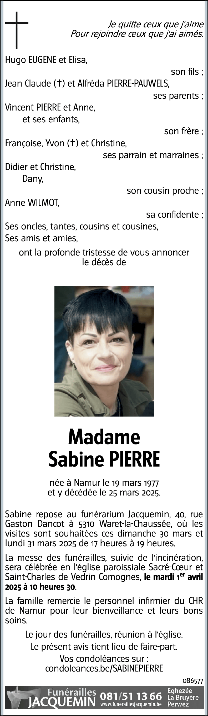 Sabine PIERRE