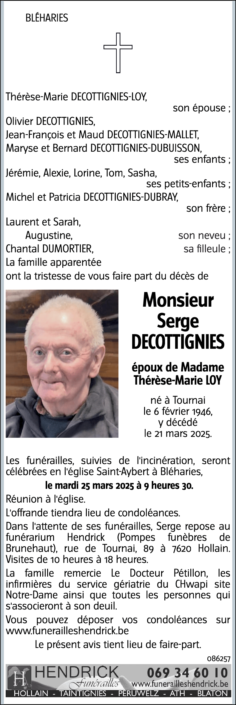 SERGE DECOTTIGNIES