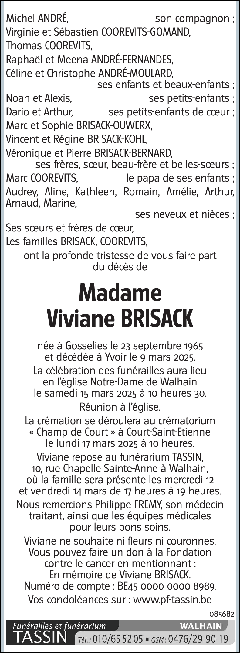 Viviane BRISACK