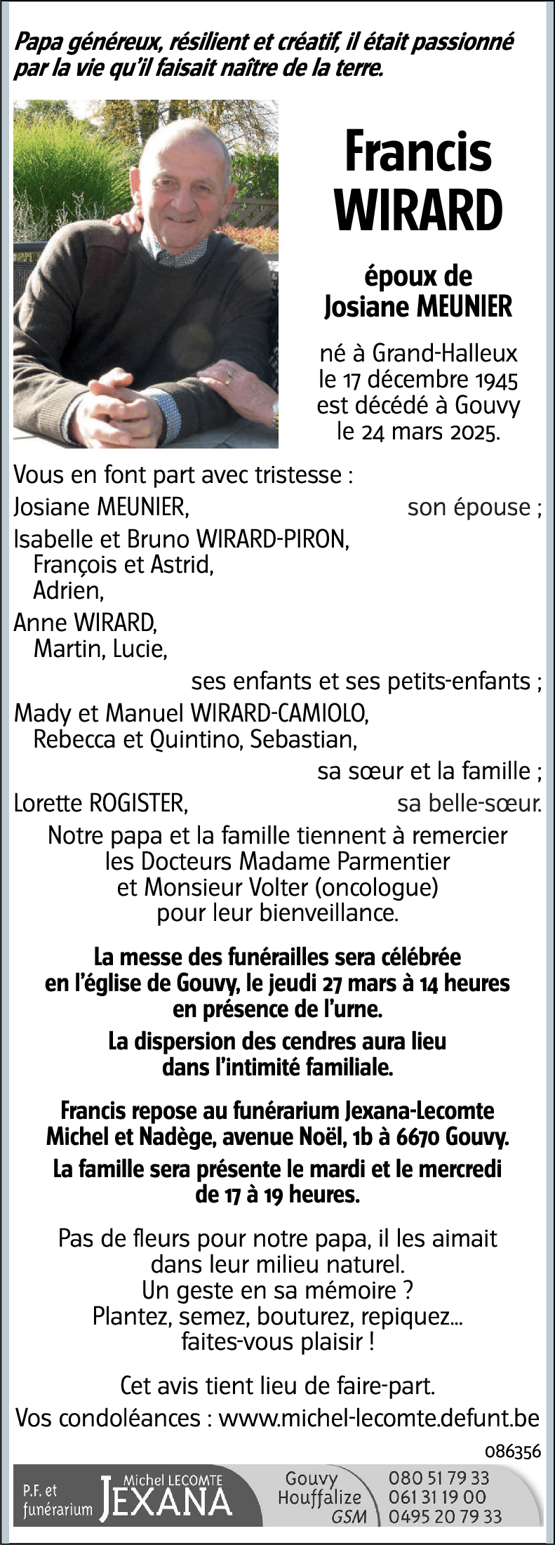 Wirard Francis