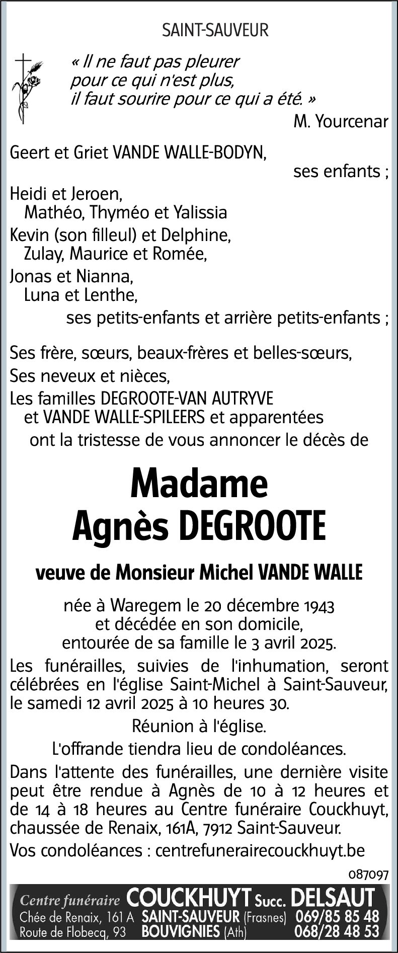Agnès DEGROOTE