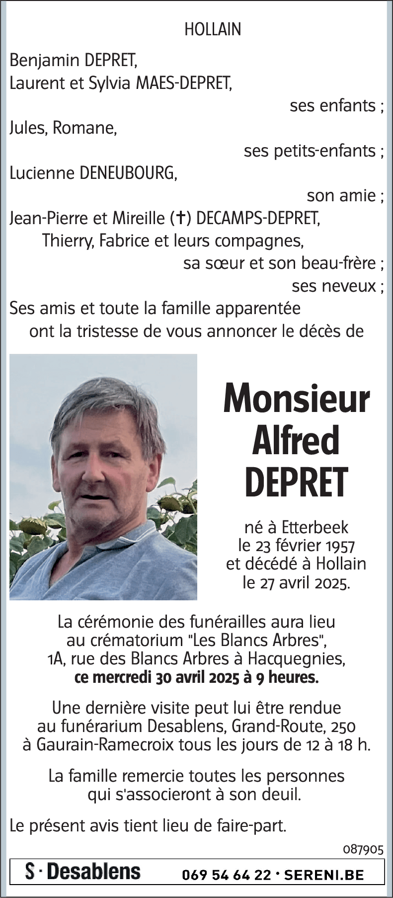 Alfred Depret